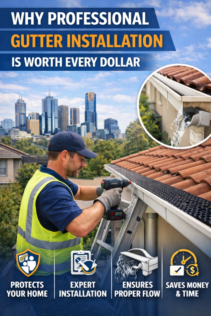 Professional Gutter Installation Melbourne