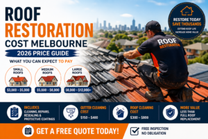 roof restoration cost Melbourne