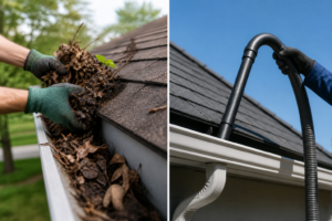 DIY or professional gutter cleaning