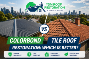 Colorbond vs Tile Roof Restoration